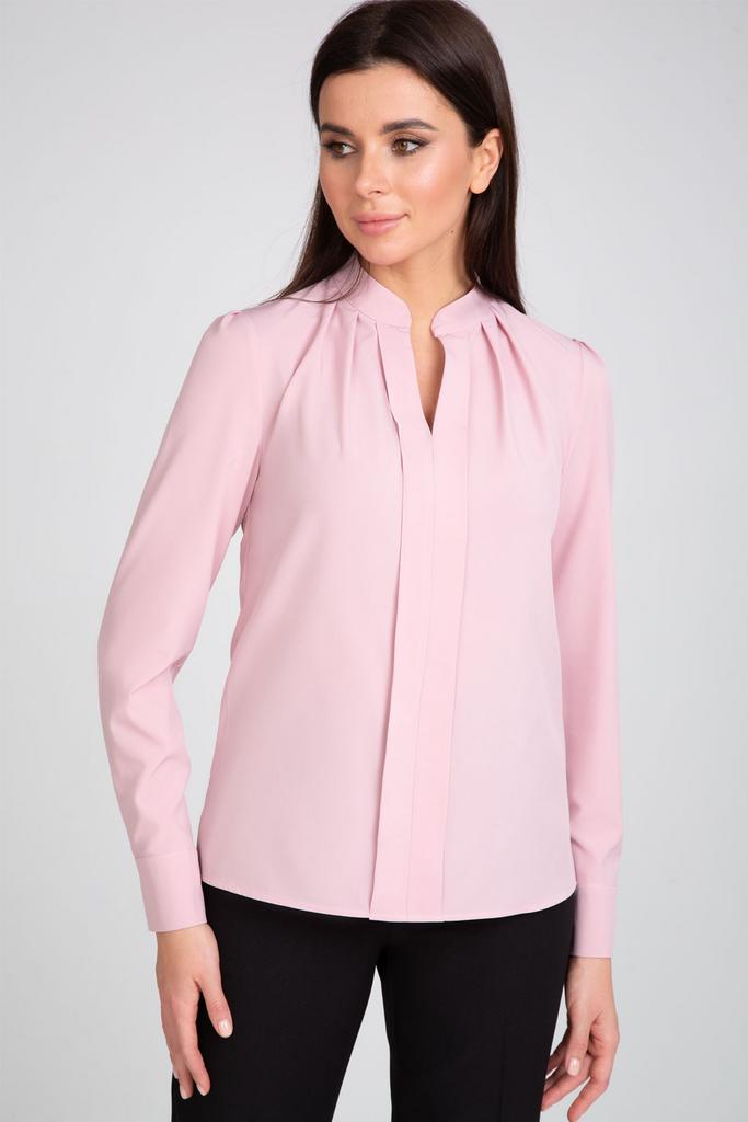 Блузка 405 цвет пудра 42-54