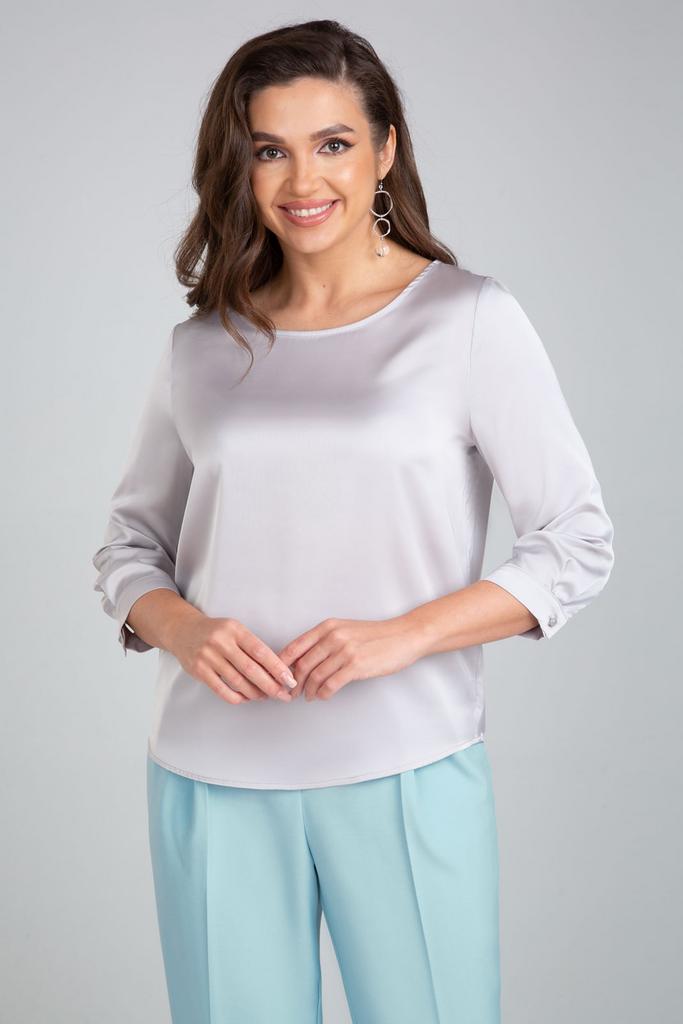 Блузка 417 серебро 42-58