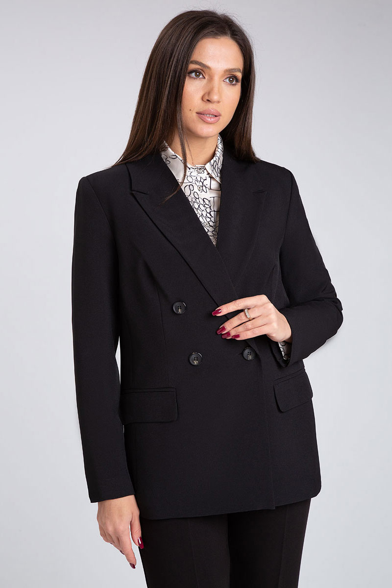 Жакет 205 черный цвет 42-52