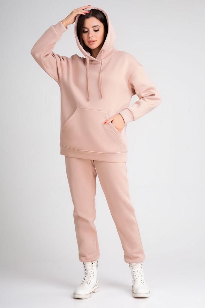 Костюм спортивный 61303/1 пудра 42-52