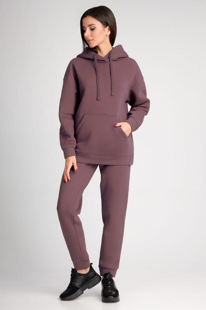 Костюм спортивный 61303/1 цвет бордо 42-52