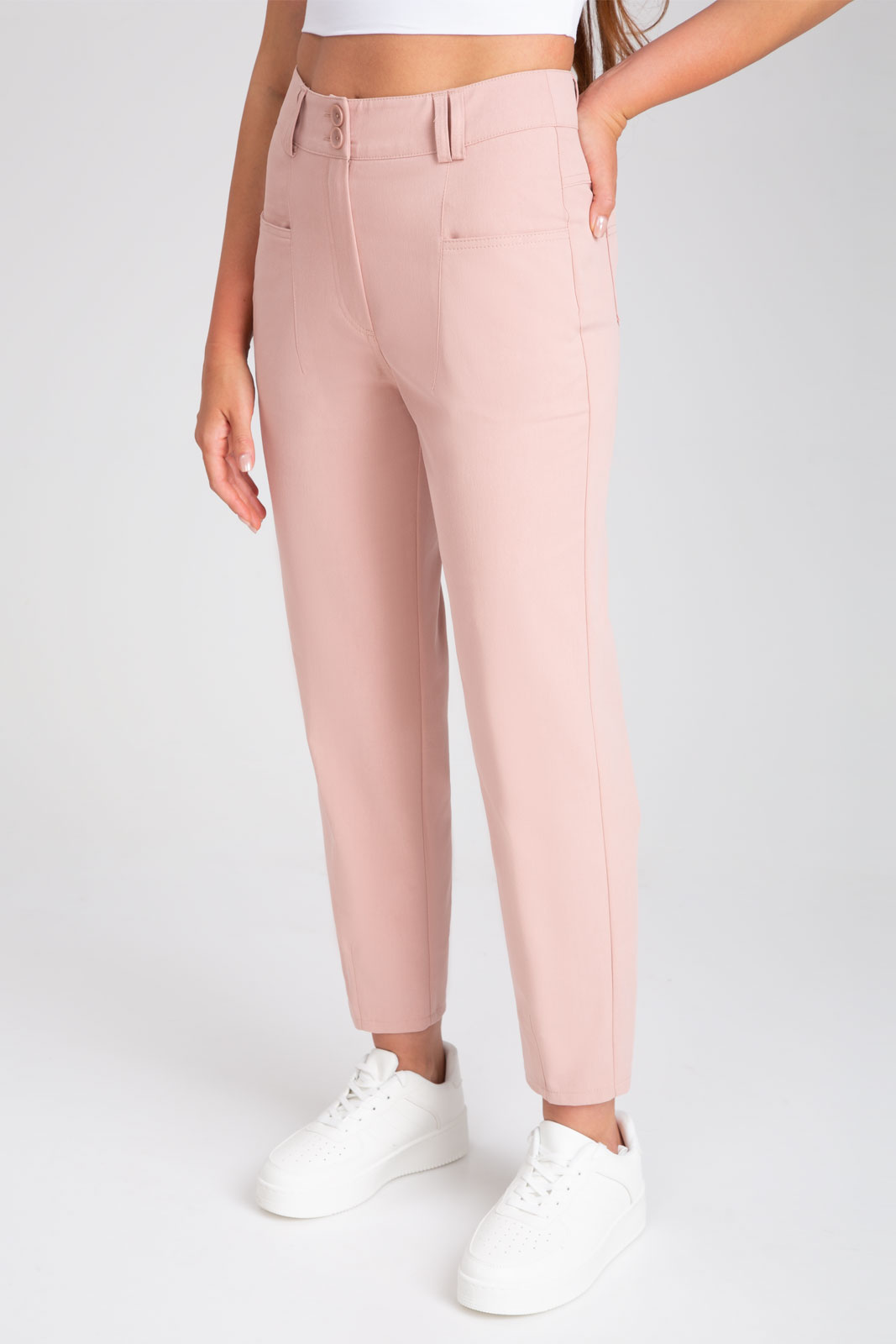 Брюки 306 розовый цвет 42-52