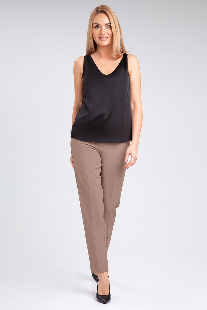 Блузка 423 черный цвет 42-52