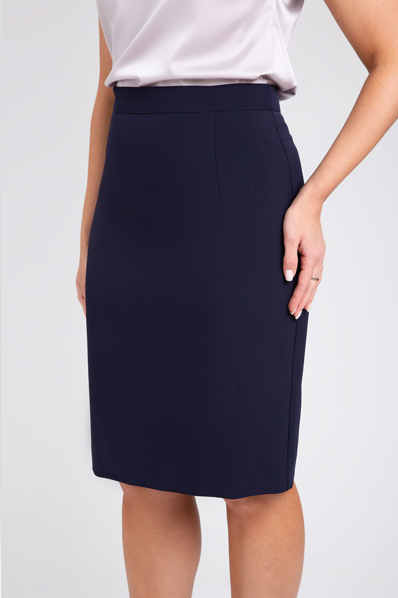 Юбка 508 синий цвет 42-52