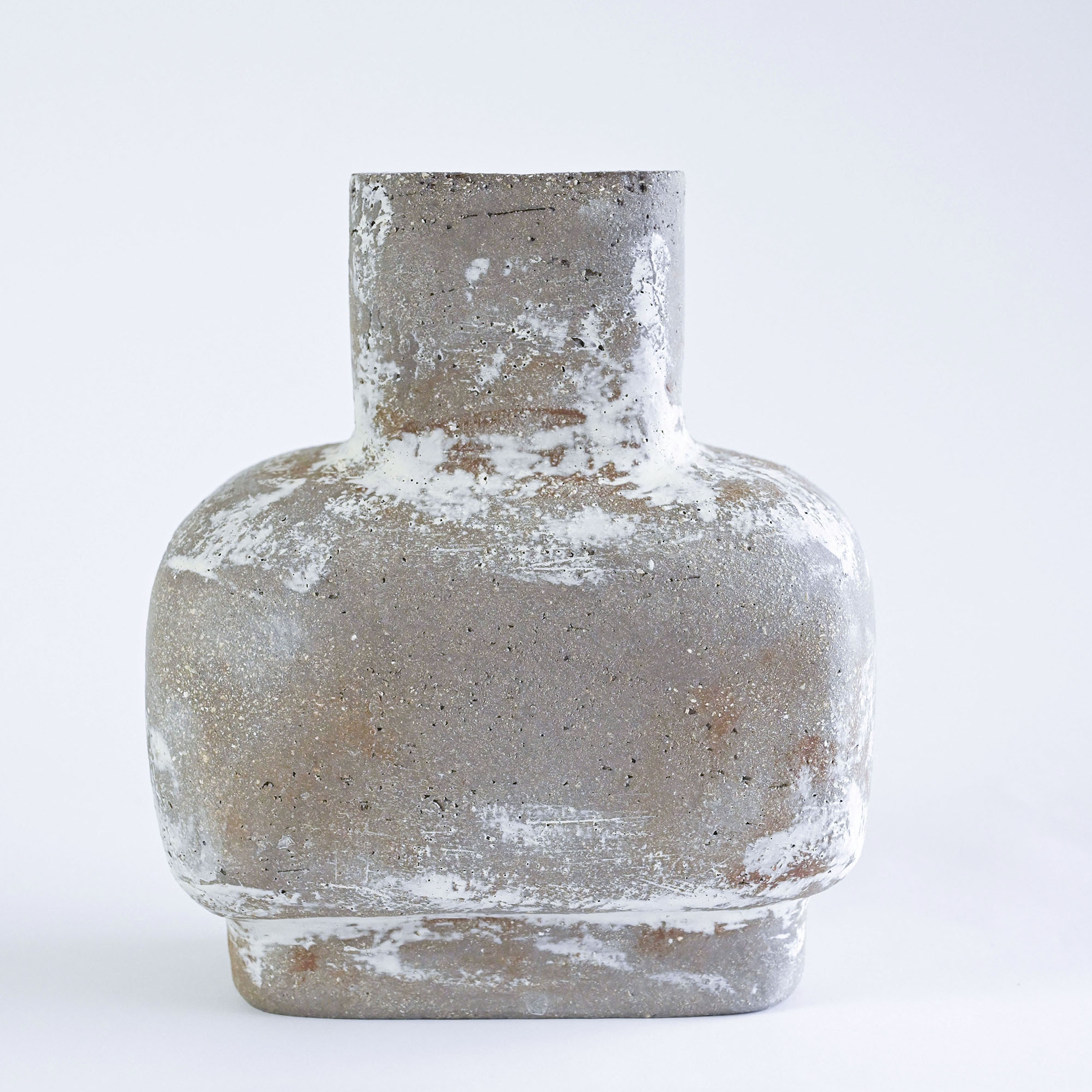 Handmade ceramic loft style vase Portugal