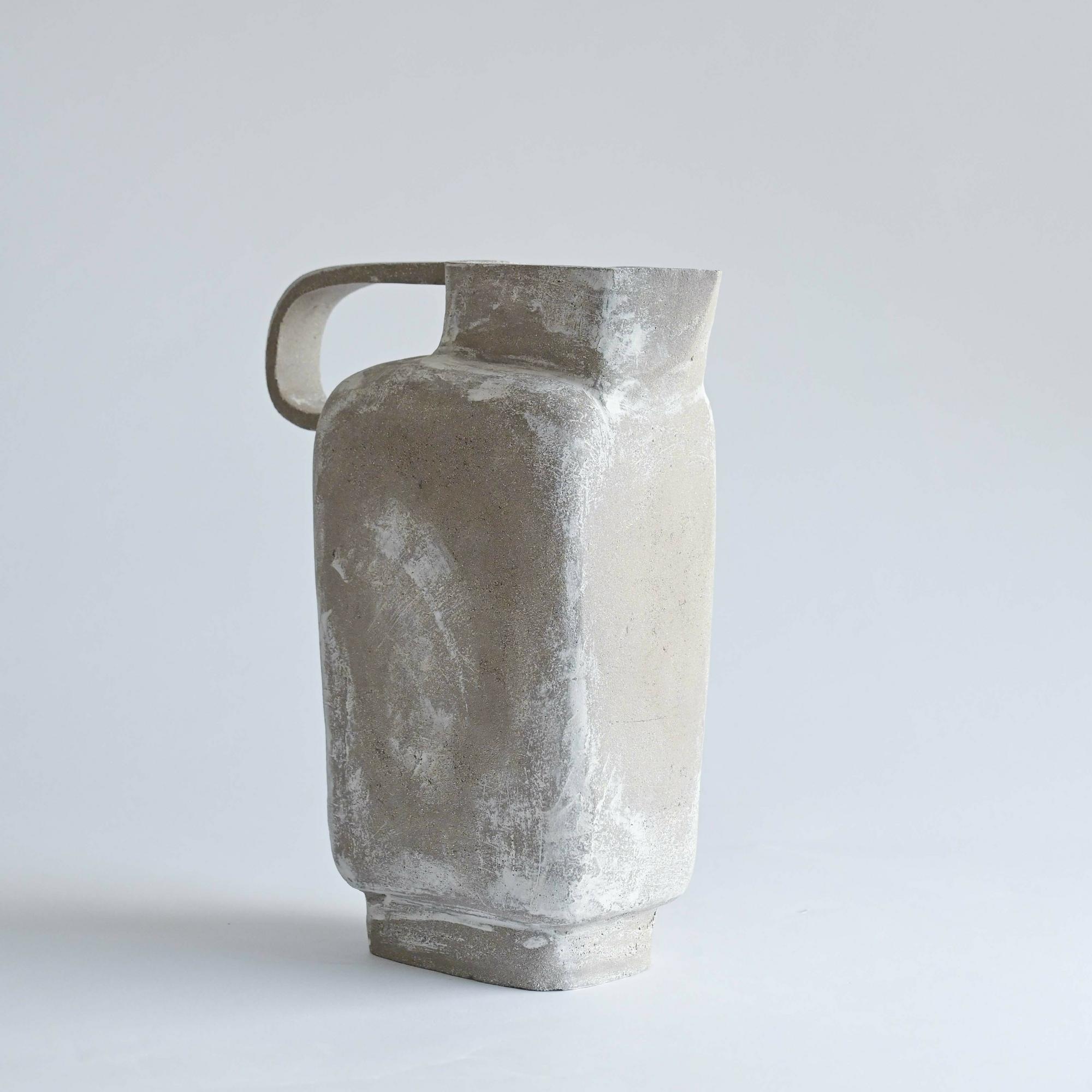 Handmade ceramic loft style pitcher Portugal