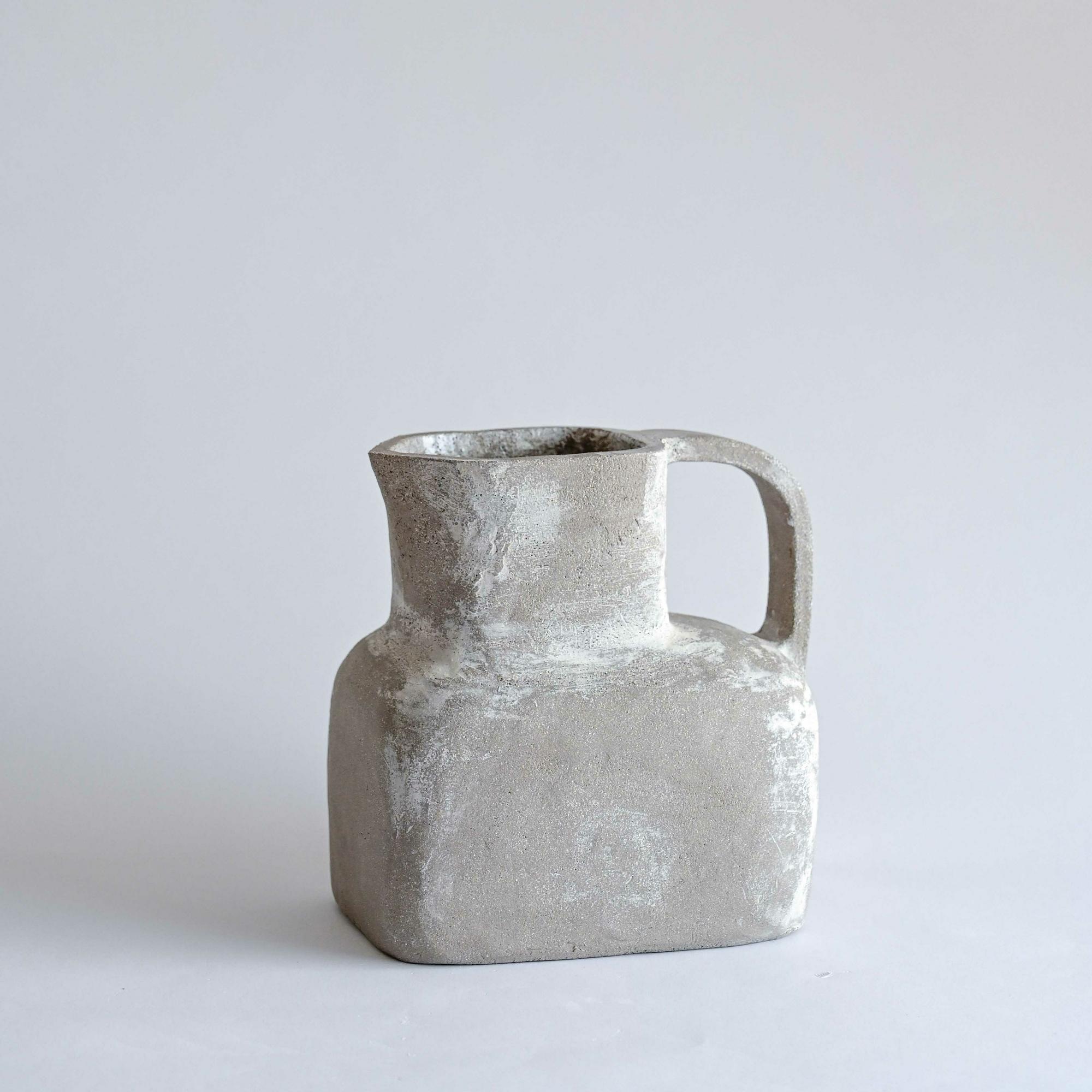 Handmade ceramic loft style pitcher Portugal