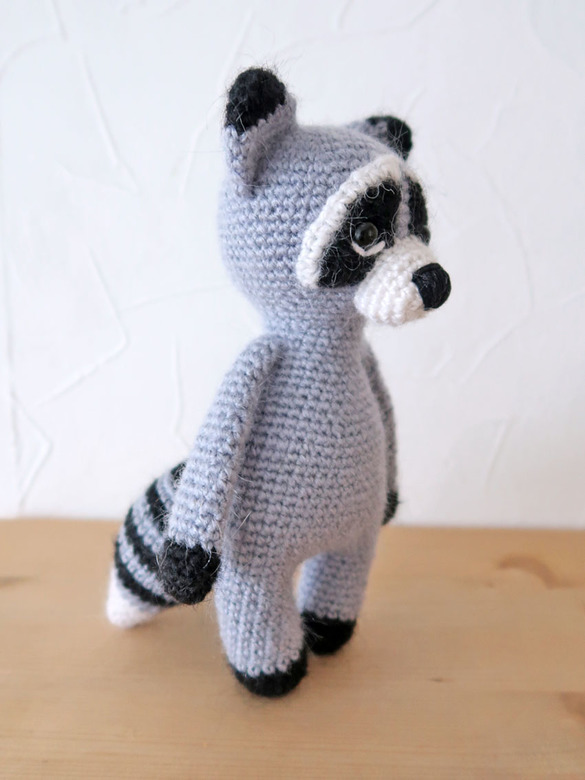 Мастер-класс, енот в шляпе