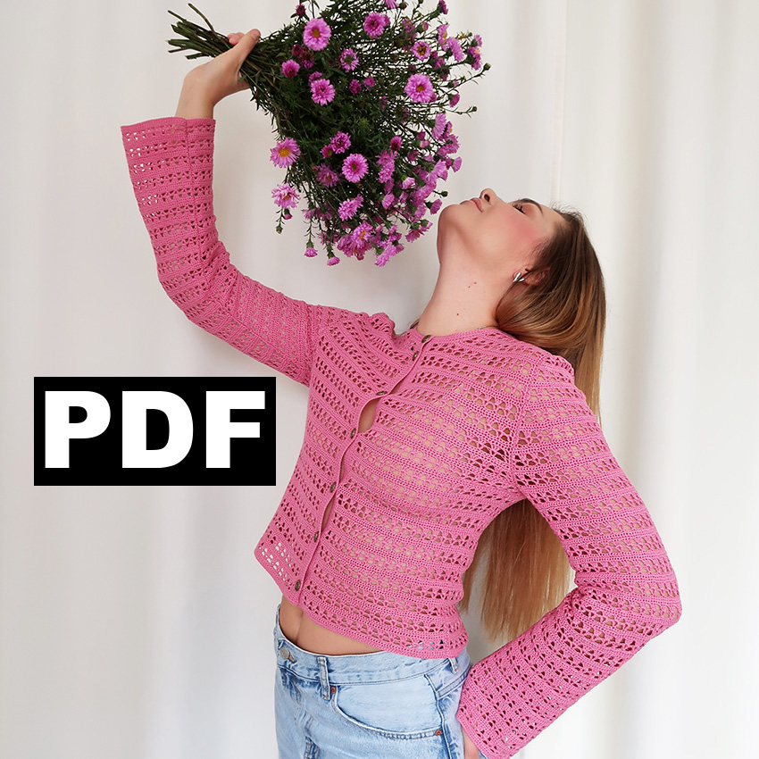 Мастер-класс по вязанию крючком блузы ШАФРАН