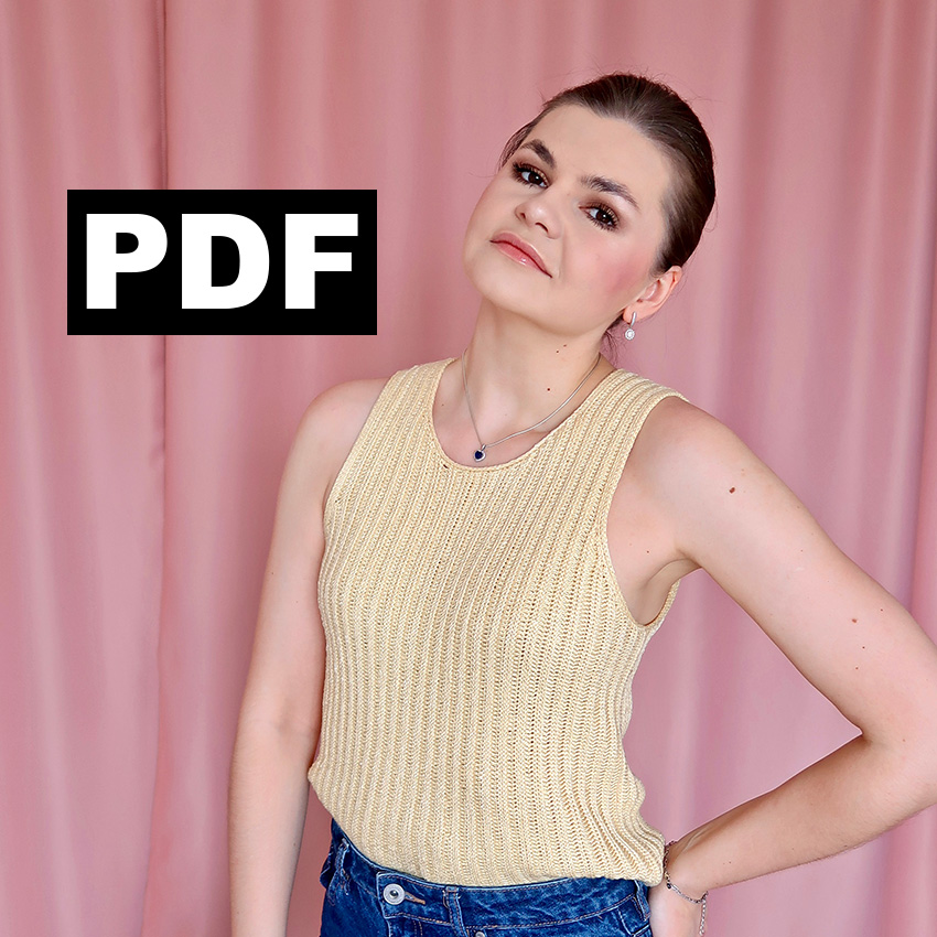 Мастер-класс по вязанию крючком Топа Хлоя