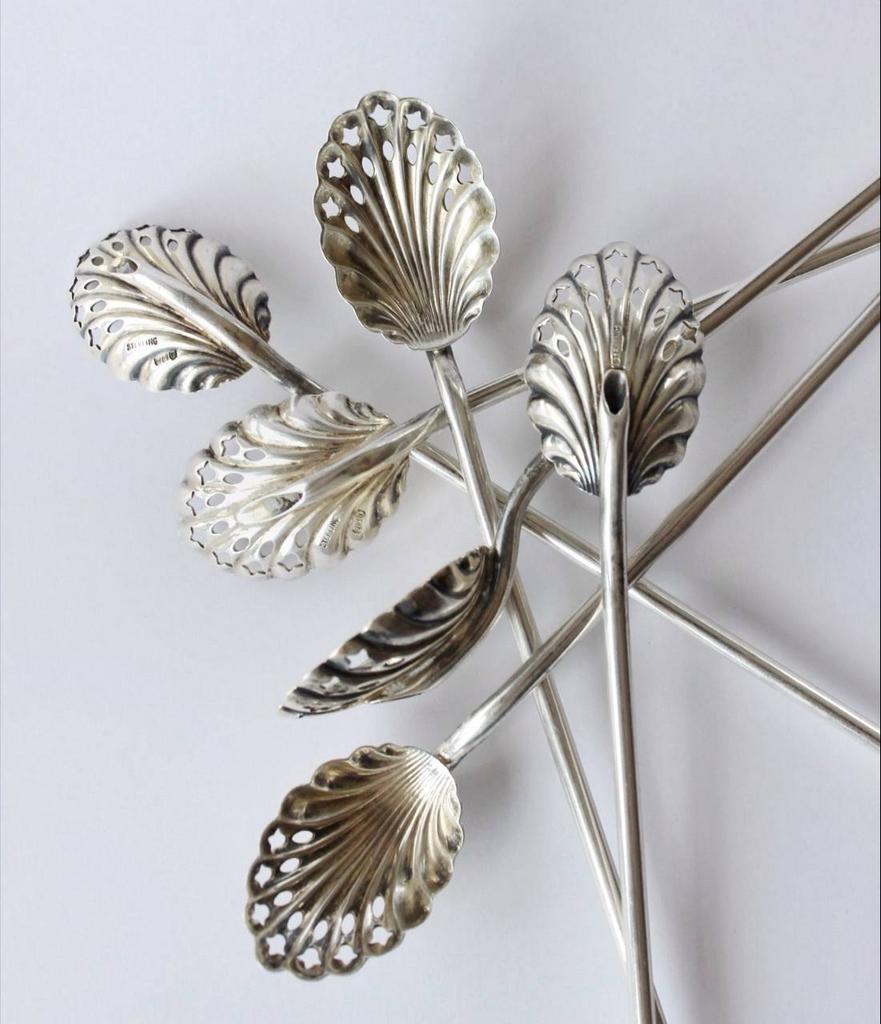 Коктейльные ложки-трубочки