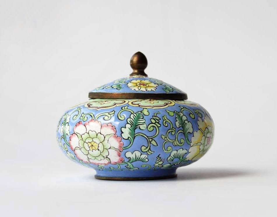 Шкатулка клуазоне