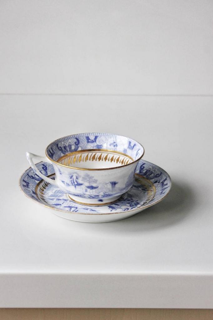 Чайная пара и блюдце Davenport