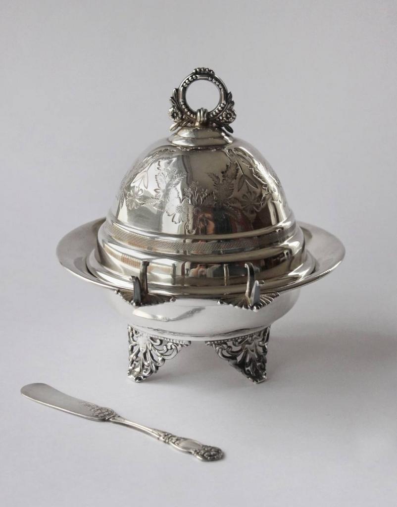 Антикварная масленка