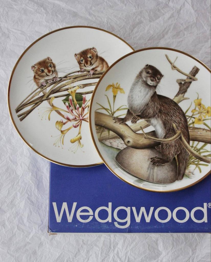Тарелки Wedgwood «The wildlife of Britain»