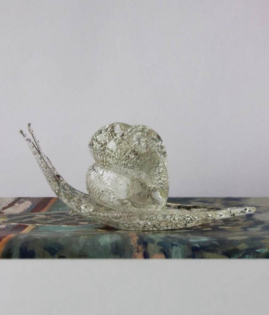 Пресс-папье улитка Murano