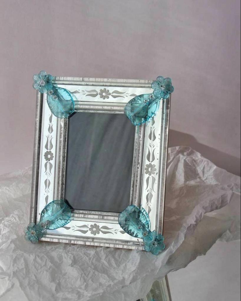 Большая фоторамка с гравировкой Murano