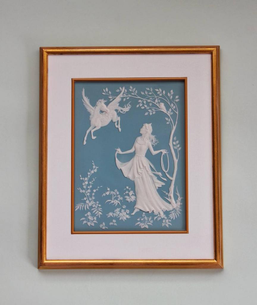 Панно Franklin Mint "Athena and Pegasus"