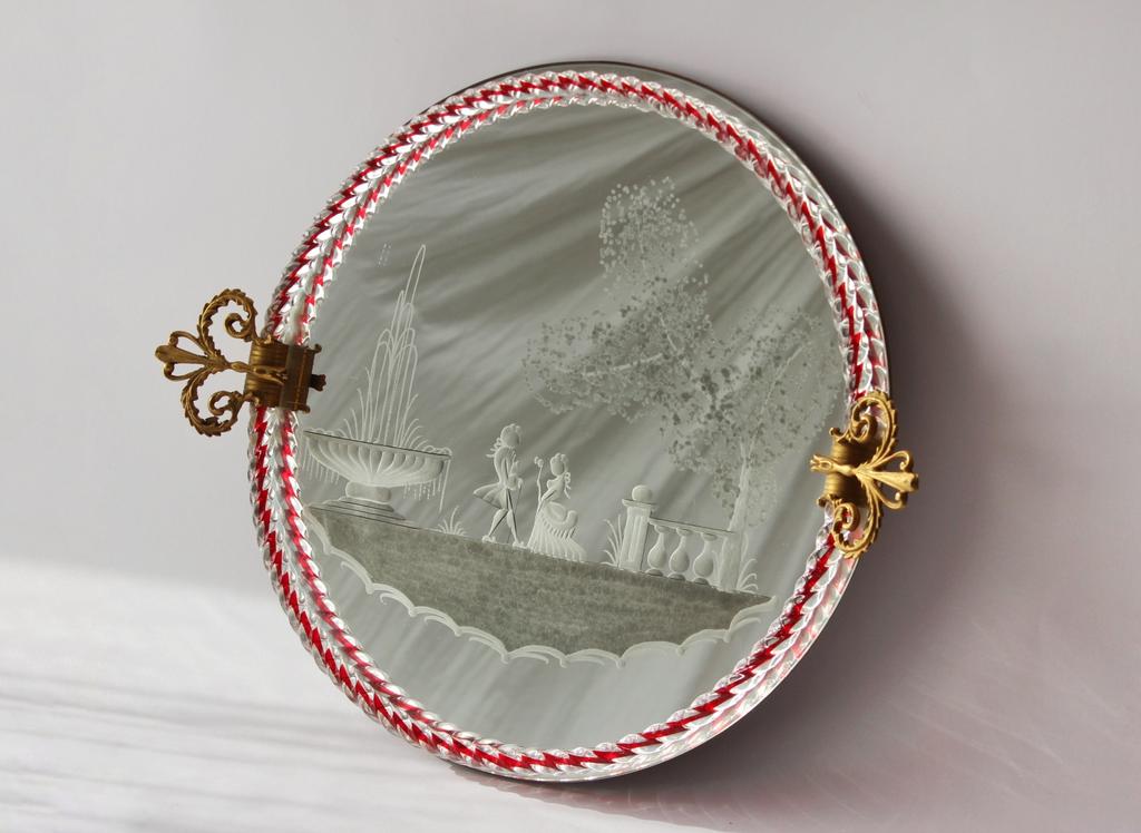 Большой поднос Barovier Murano