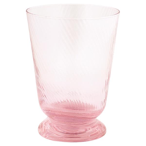 GreenGate стеклянный стакан  pale pink