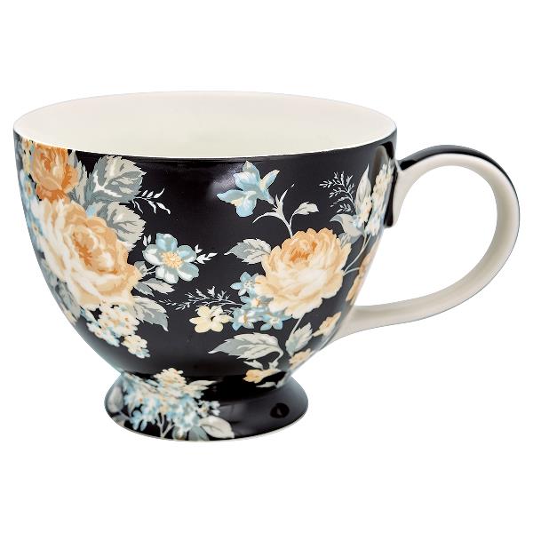 GreenGate чашка Josephine black 350 мл