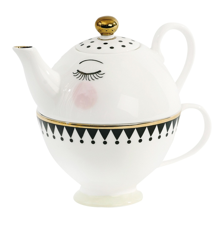 Miss Etoile чашка с чайником 300 мл