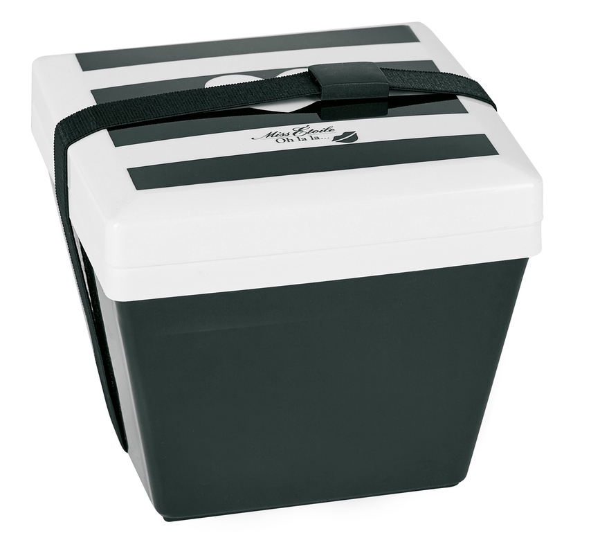Miss Etoile контейнер для еды черно-белый