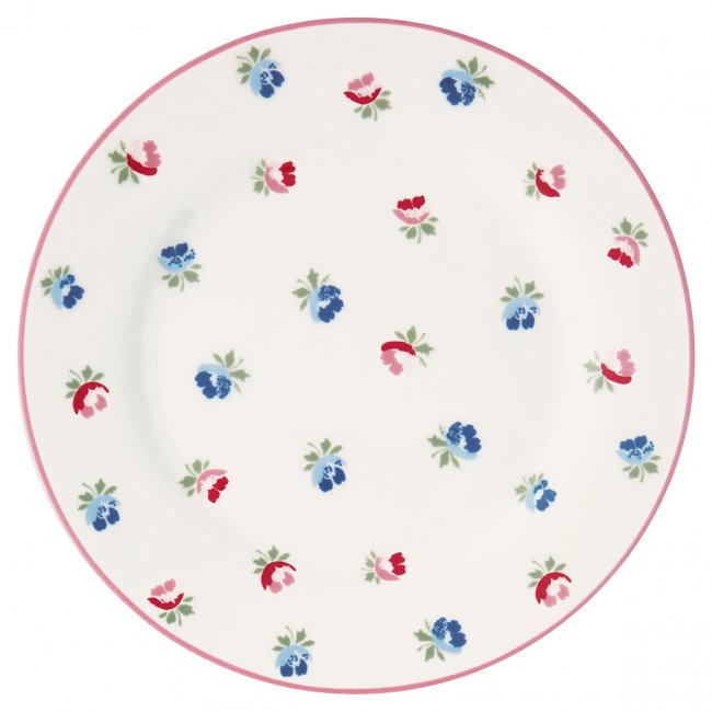 GreenGate тарелка Viola white 21 см