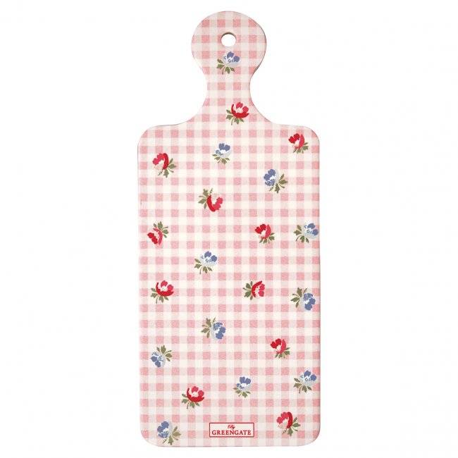 Greengate сервировочная доска Viola check pink