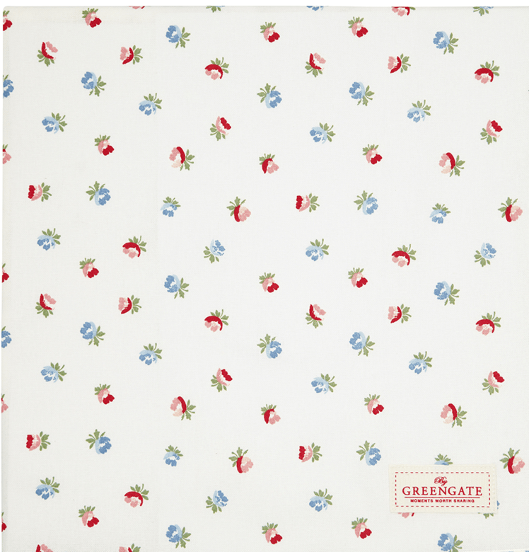 Greengate салфетка Viola white 40х40 см