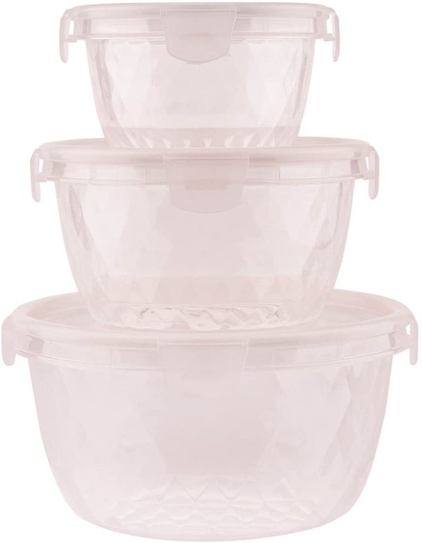 Miss Etoile набор контейнеров розовый 3 шт