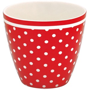 Green Gate чашка для латте Spot red 300 мл