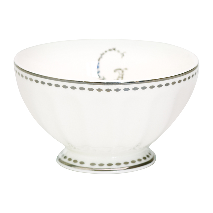 Greengate пиала G silver medium D: 10 cm