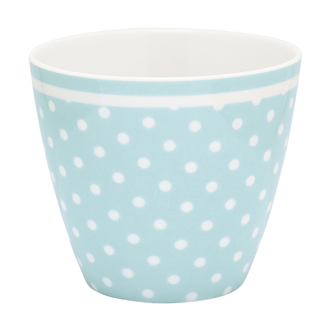 GreenGate Чашка для латте Spot pale blue 300 ml