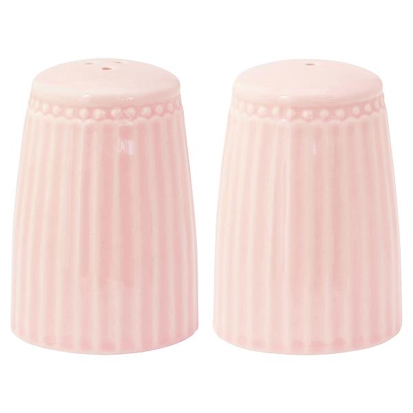 GreenGate набор для соли и перца розовый 2 шт