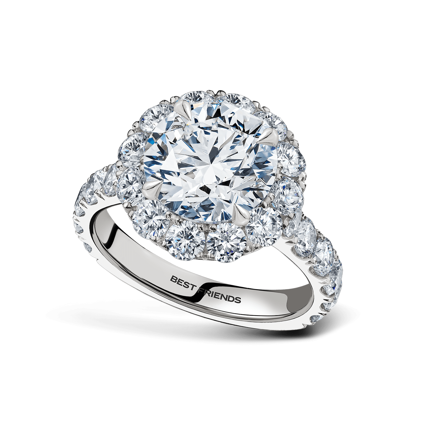 Кольцо Бриллиантовое Круг