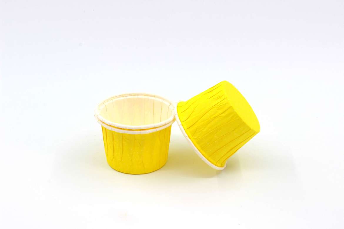 Форма для выпечки Маффин 5*4 см (желтый) 50 шт.