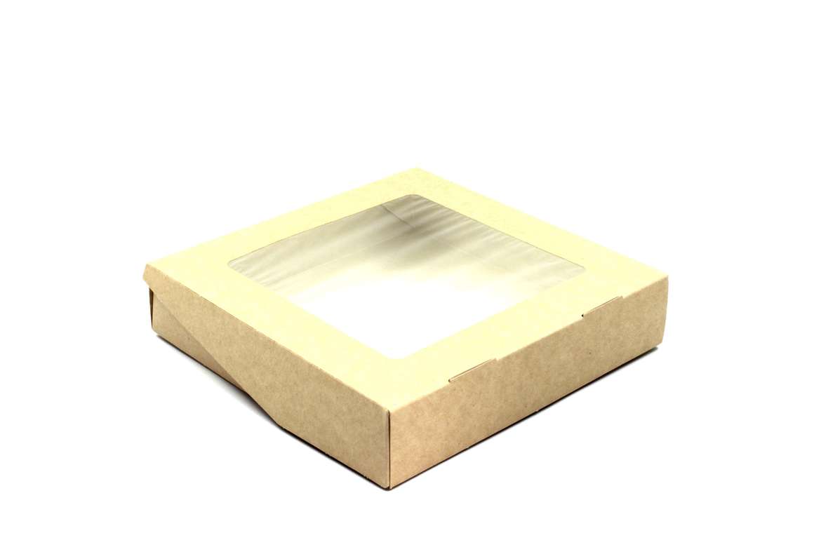 Контейнер универсальный с окном 20x20x4 см (1500 мл)