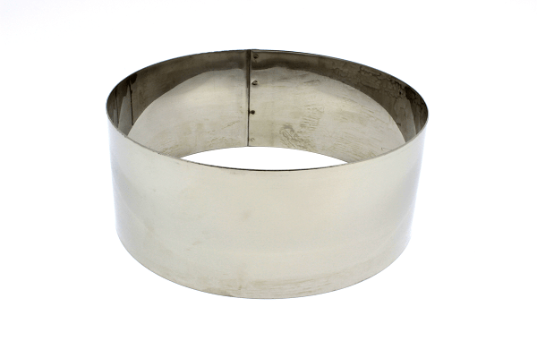 Кольцо для выпечки металл, h 8 см, d 26 см