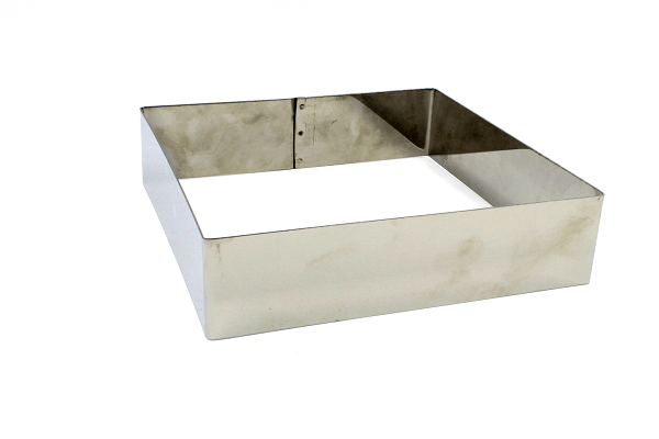 Форма для выпечки квадрат металл, h 5 см, 22*22 см