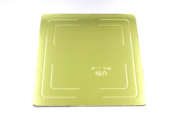 Подложка золото/белый жемчуг 3,2 мм, квадратная 30х30 см