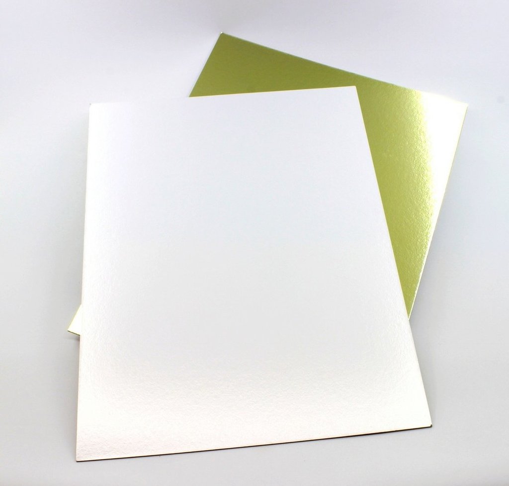 Подложка золото/белый жемчуг 1,5 мм, прямоугольная 30х40 см