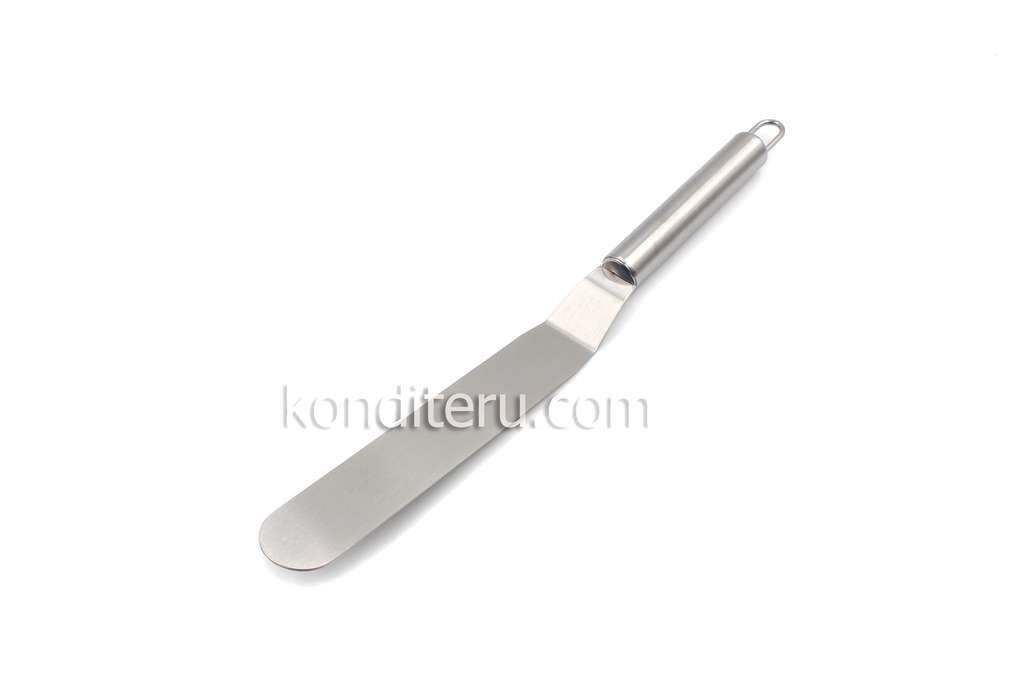 Лопатка металлическая 155х30/27 мм изогнутая