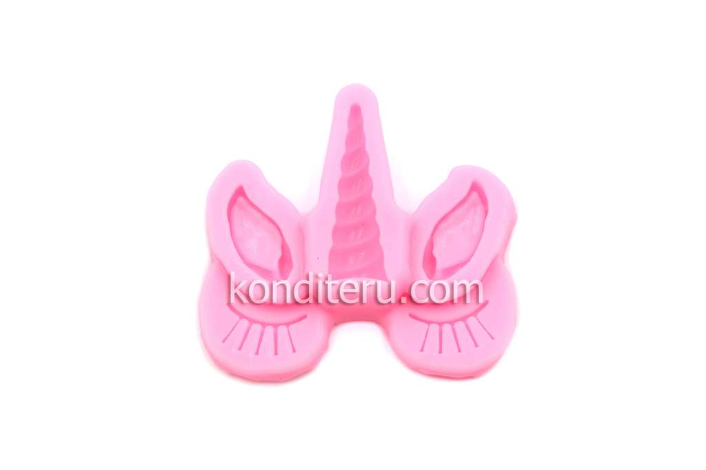 Молд "Взгляд единорога", 6,5х6,5х1 см