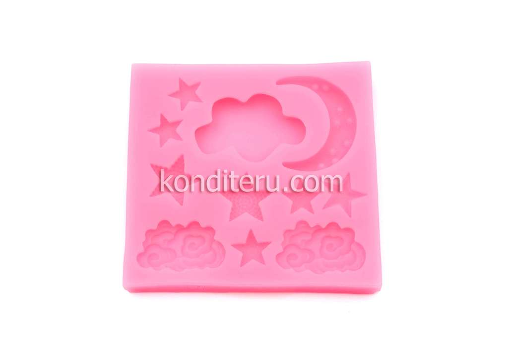 Молд "Ночь", 8,3х7,8х1,1 см