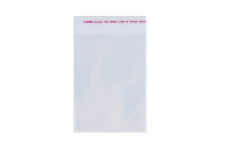 БОПП-пакет с клеевым краем 10х10 см, 25 шт.