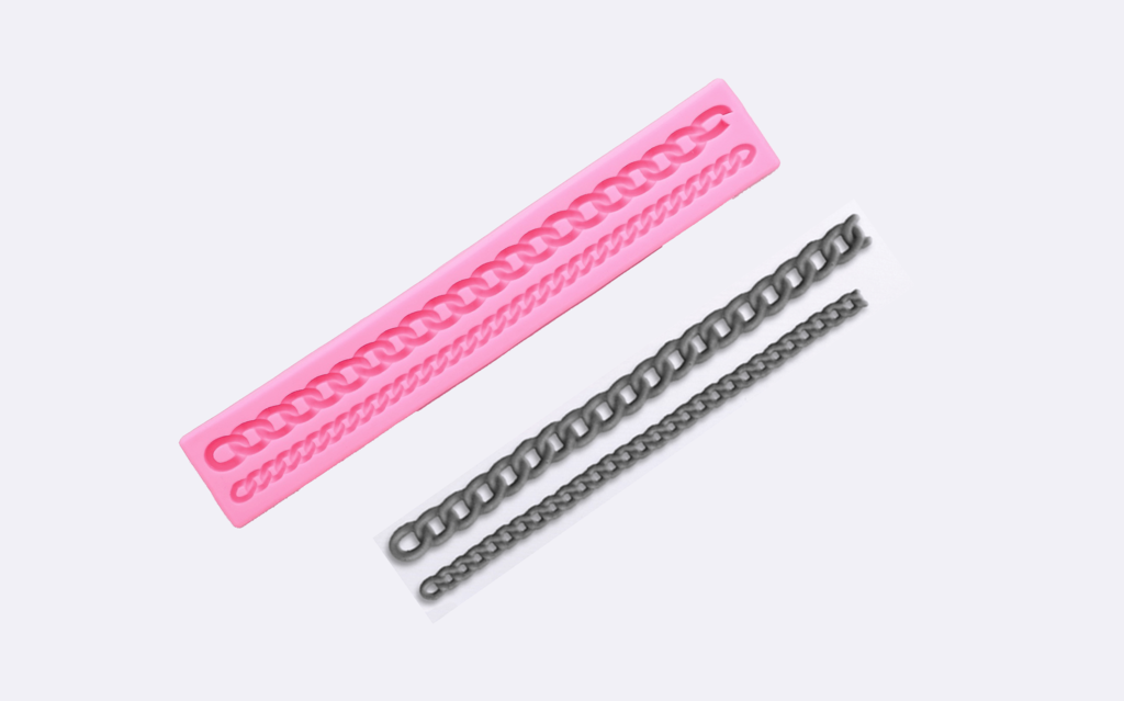 Молд "Цепь", 27,8*4,6*1,2 см