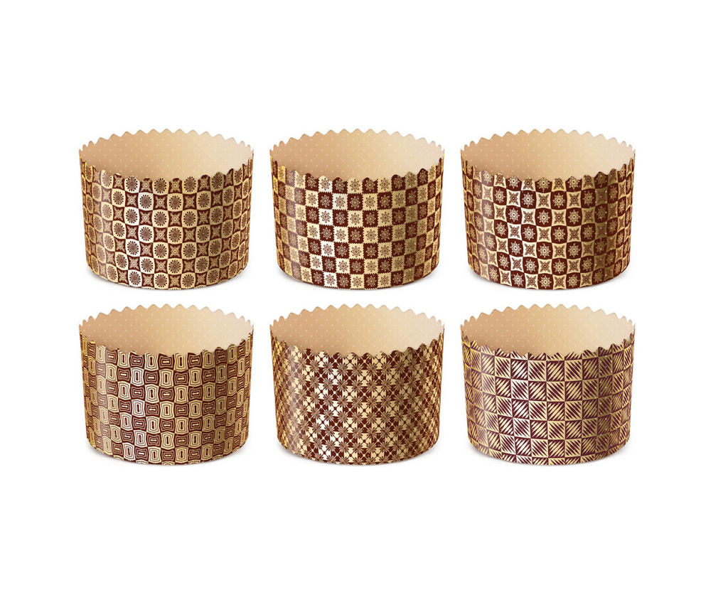 Бумажная форма для кулича "Новый стандарт" 134/100, 500-550 г