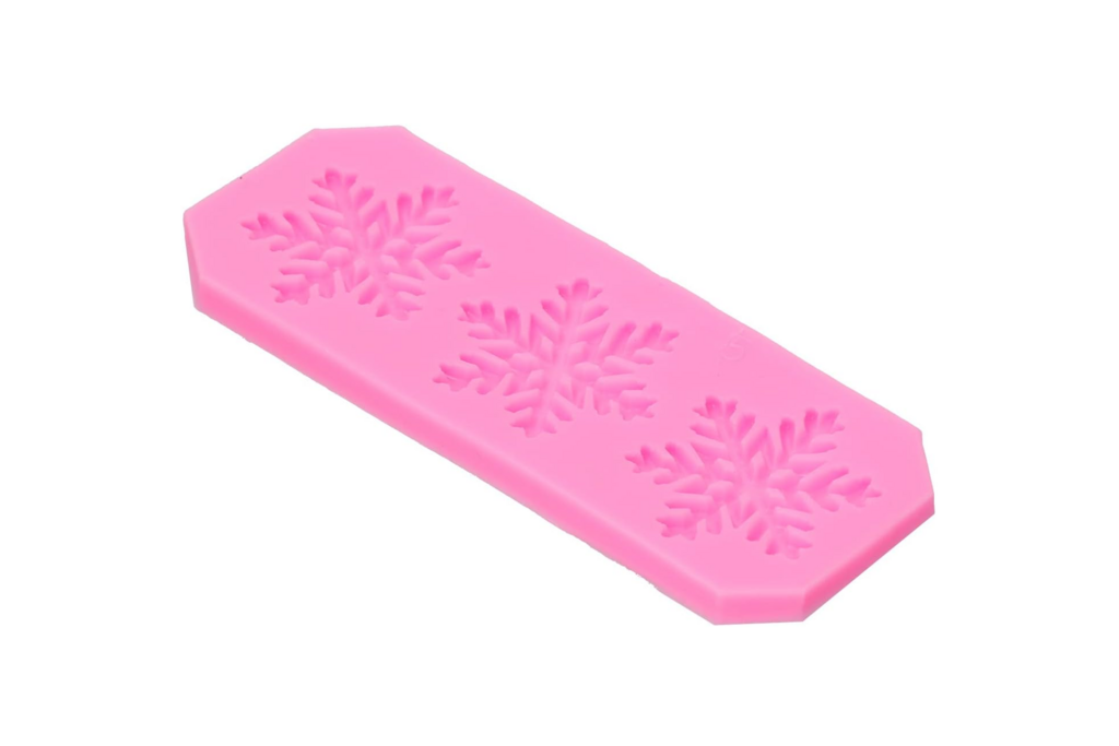 Молд "Снежинки", 17,5*6,8*1 см