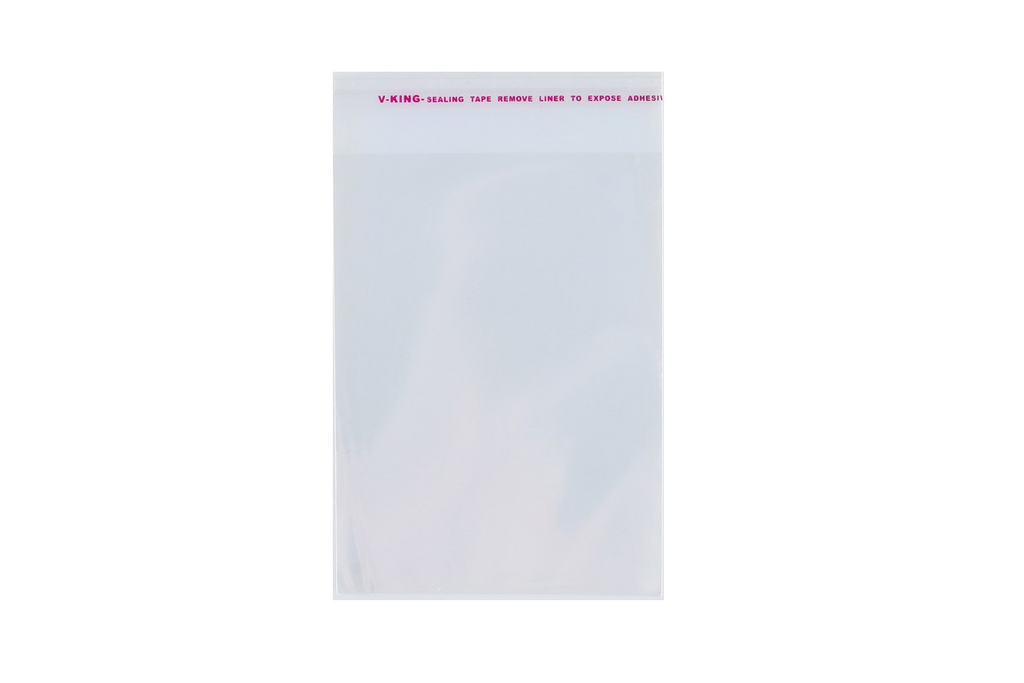 БОПП-пакет с клеевым краем 12х18 см, 25 шт.